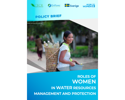 POLICY BRIEF: ROLES OF WOMEN IN WATER RESOURCES MANAGEMENT AND PROTECTION